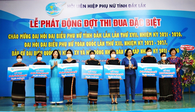 Đắk Lắk phát động đợt thi đua đặc biệt trong phong trào phụ nữ