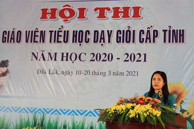 180 giáo viên tiểu học tham dự Hội thi giáo viên dạy giỏi cấp tỉnh