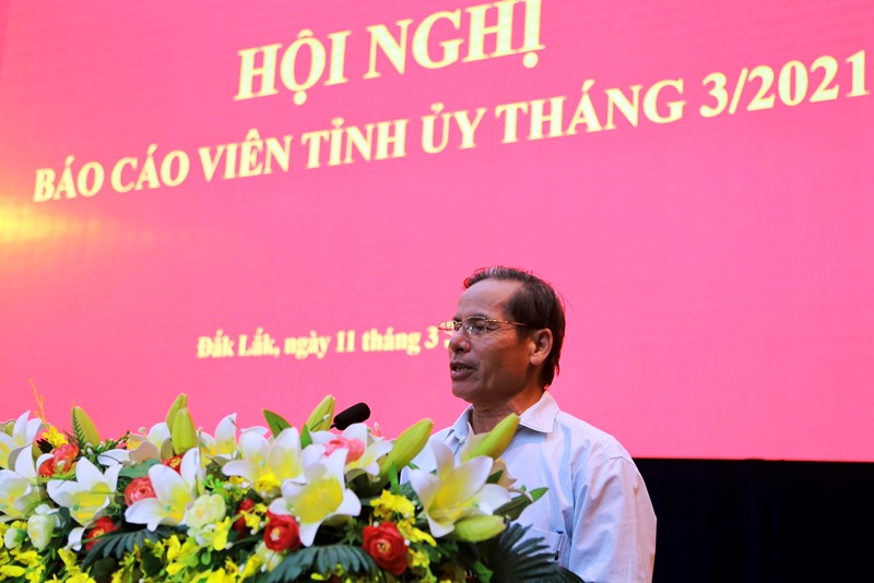 Hội nghị báo cáo viên tháng 3 năm 2021