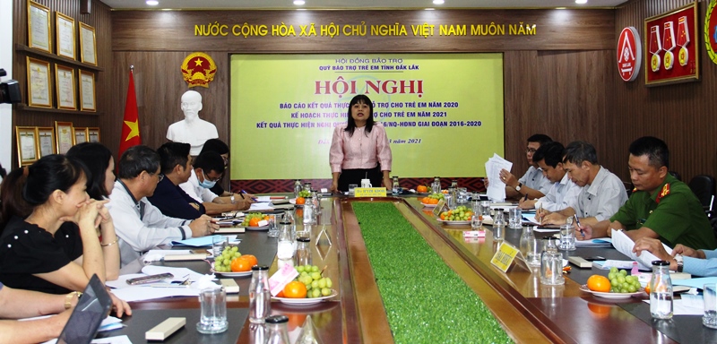 Đắk Lắk phấn đấu thực hiện hỗ trợ cho 5.000 lượt trẻ em trong năm 2021