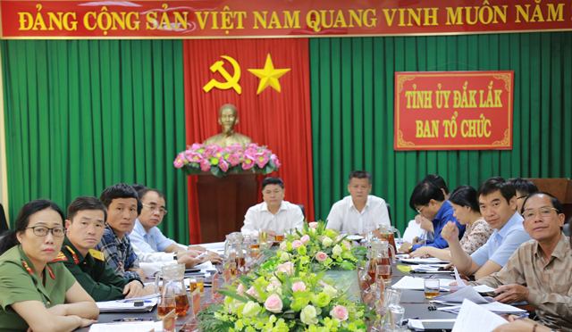 Hội nghị trực tuyến tổng kết công tác Tổ chức xây dựng Đảng năm 2020