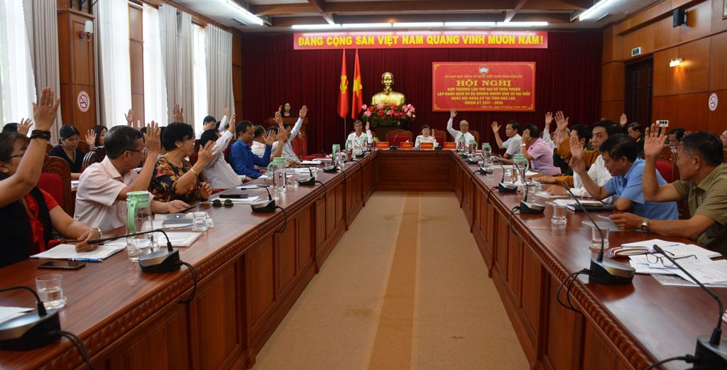 Đắk Lắk thống nhất cao danh sách sơ bộ 12 ứng cử viên bầu đại biểu Quốc hội khóa XV