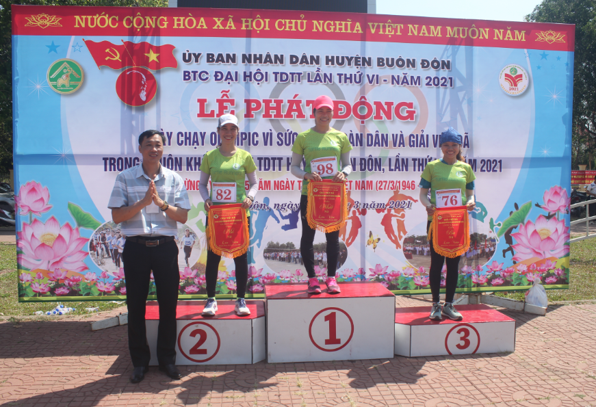 Huyện Buôn Đôn: Phát động Ngày chạy Olympic vì sức khỏe toàn dân