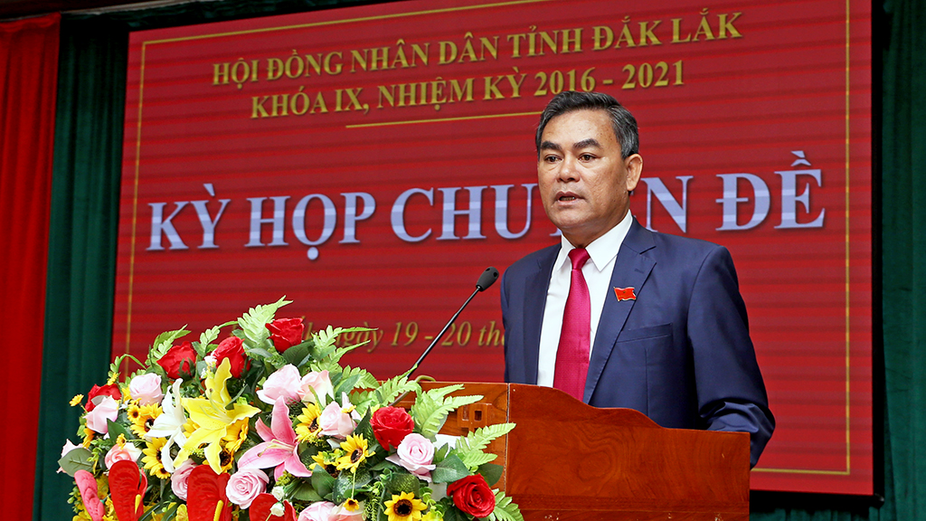 Phỏng vấn đồng chí Y Biêr Niê, Phó Bí thư Tỉnh ủy, Chủ tịch HĐND tỉnh, Trưởng Đoàn đại biểu Quốc hội tỉnh về công tác chuẩn bị cho cuộc bầu cử đại biểu Quốc hội khóa XV và đại biểu HĐND các cấp nhiệm kỳ 2021 - 2026