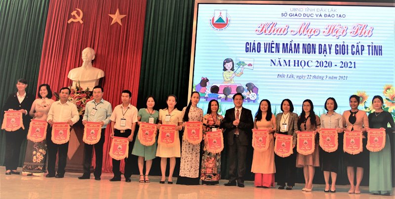 363 giáo viên mầm non tham gia Hội thi dạy giỏi cấp tỉnh