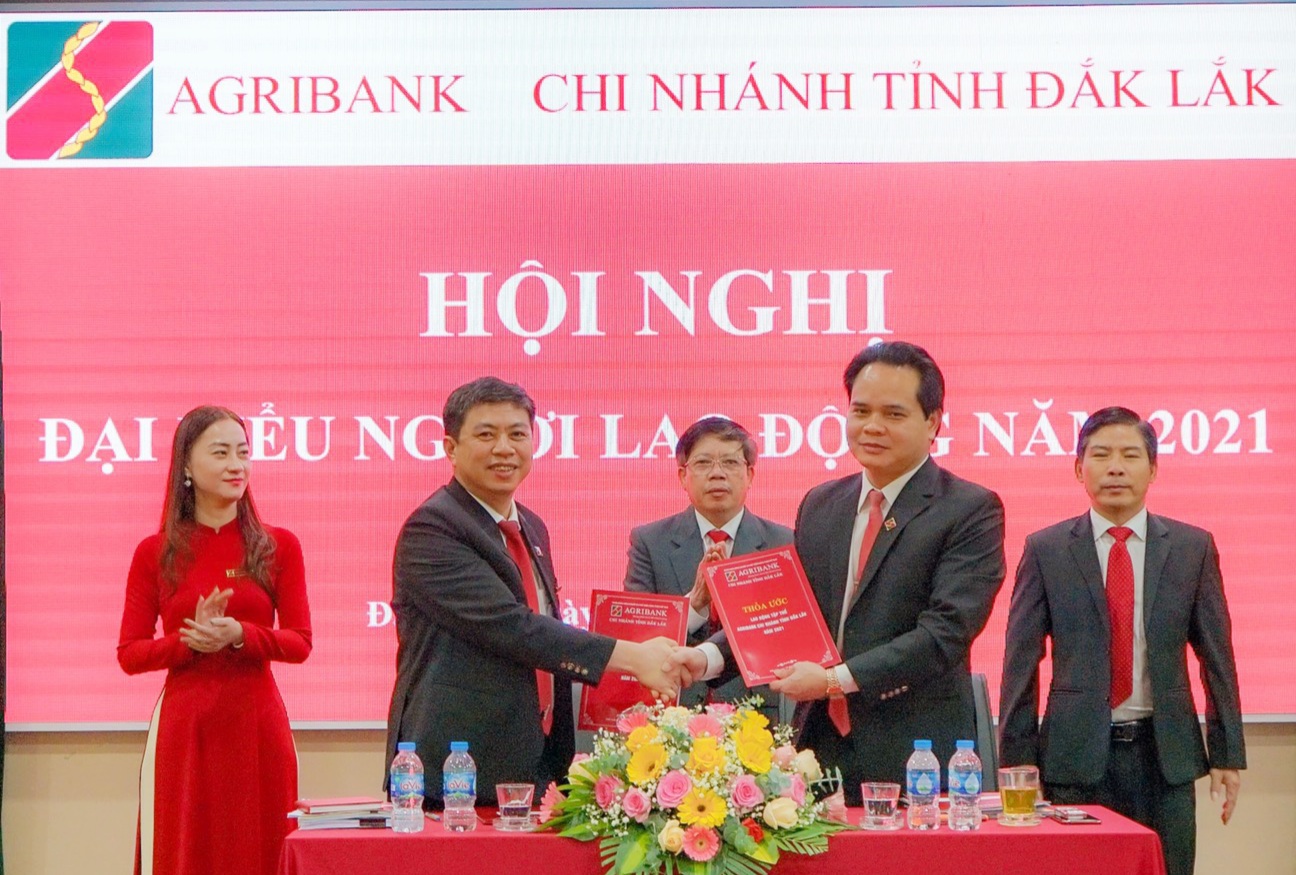 Agribank Đắk Lắk, tổ chức Hội nghị đại biểu người lao động năm 2021