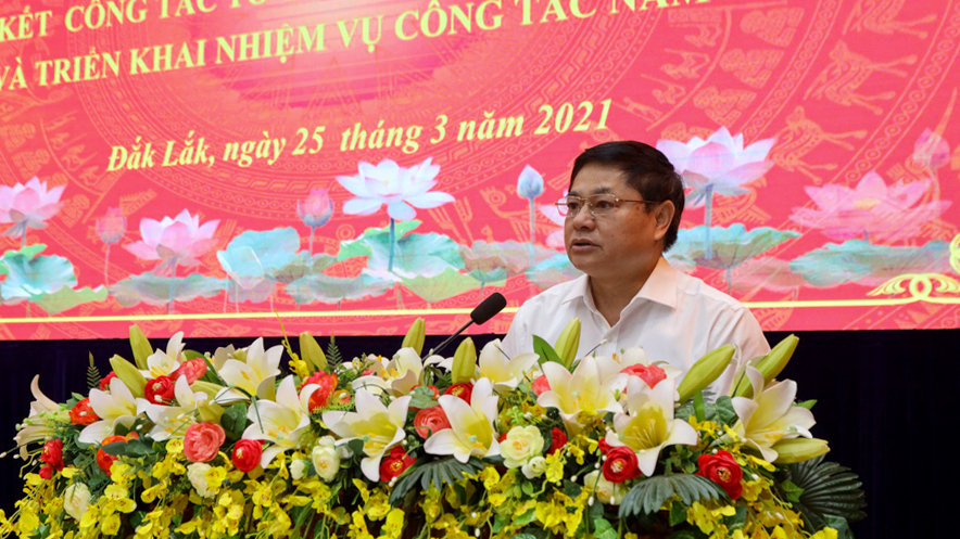 Tỉnh ủy tổng kết công tác tổ chức xây dựng Đảng năm 2020