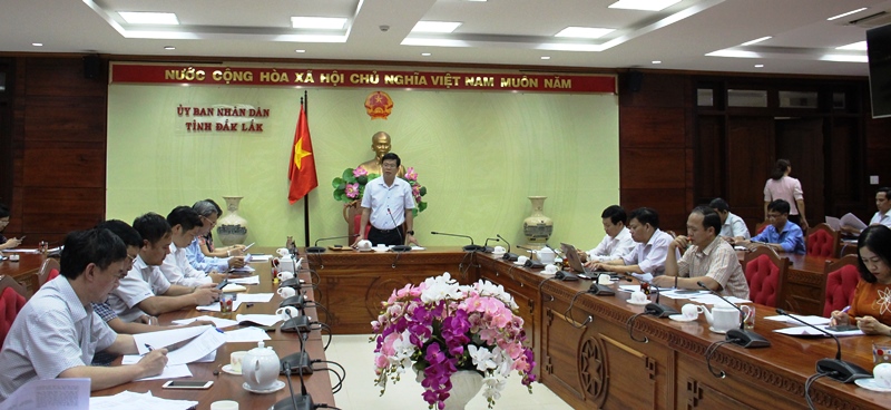 Tổ công tác của Chủ tịch UBND tỉnh họp rà soát tình hình thực hiện nhiệm vụ quý 1/2021 của các Sở, ngành