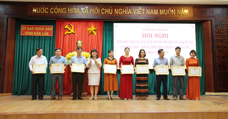 Đắk Lắk phấn đấu trên 60% trường học đạt chuẩn quốc gia giai đoạn 2021-2025