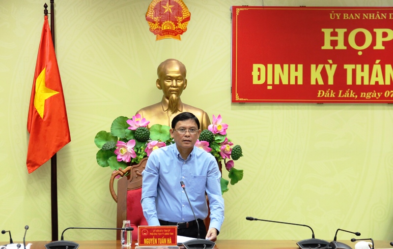 UBND tỉnh họp báo định kỳ tháng 3 năm 2021