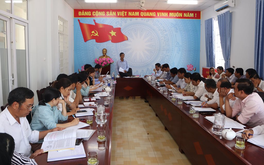 Kiểm tra công tác bầu cử tại huyện Krông Ana