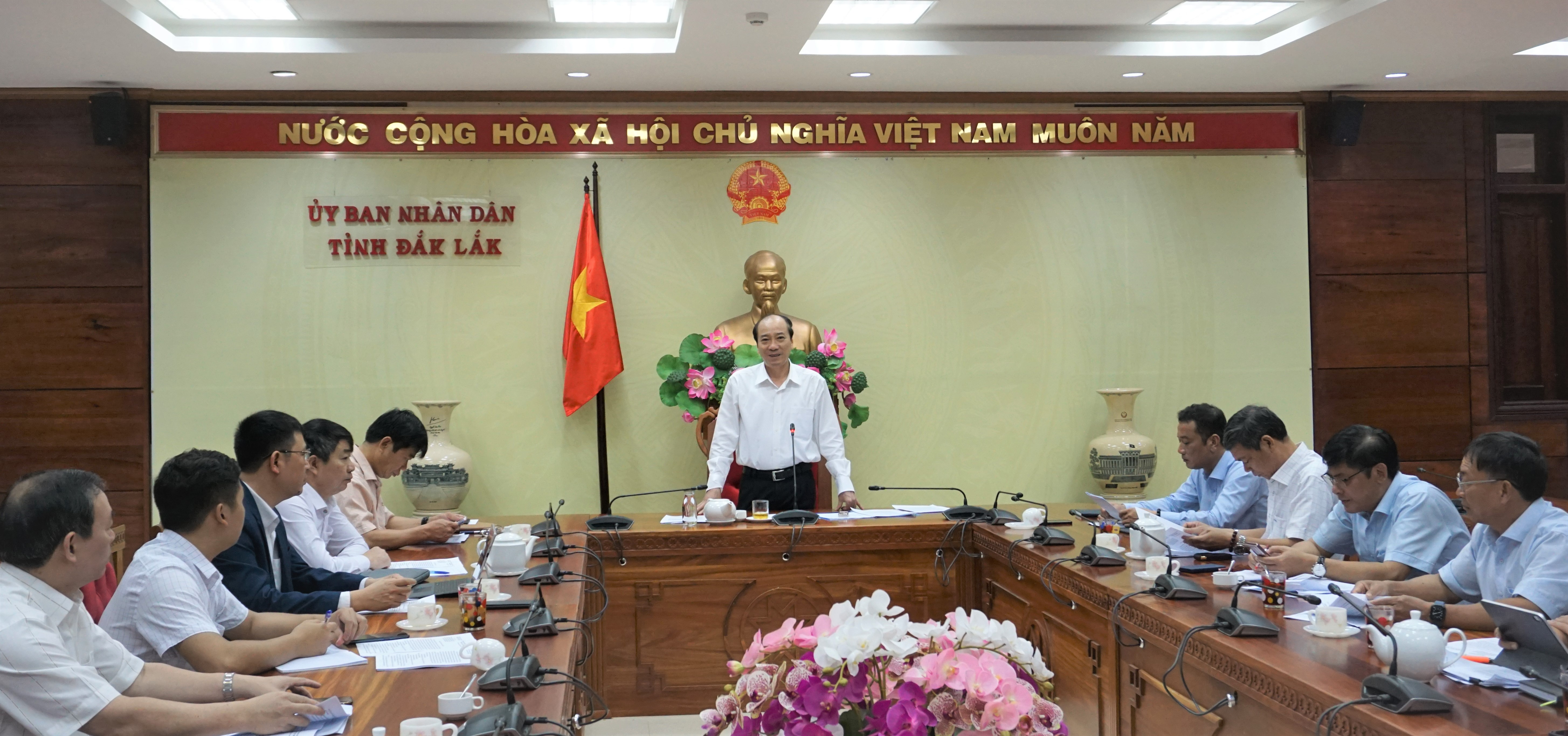 UBND tỉnh làm việc với Công ty Cổ phần Ea Súp 3 - Tập đoàn Xuân Thiện