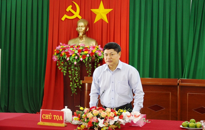 Đoàn kiểm tra số 3 của Ủy ban Bầu cử tỉnh kiểm tra tại huyện Buôn Đôn