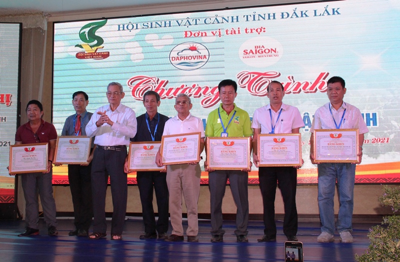 Hội Sinh vật cảnh tỉnh Đắk Lắk gây quỹ thiện nguyện được 110 triệu đồng