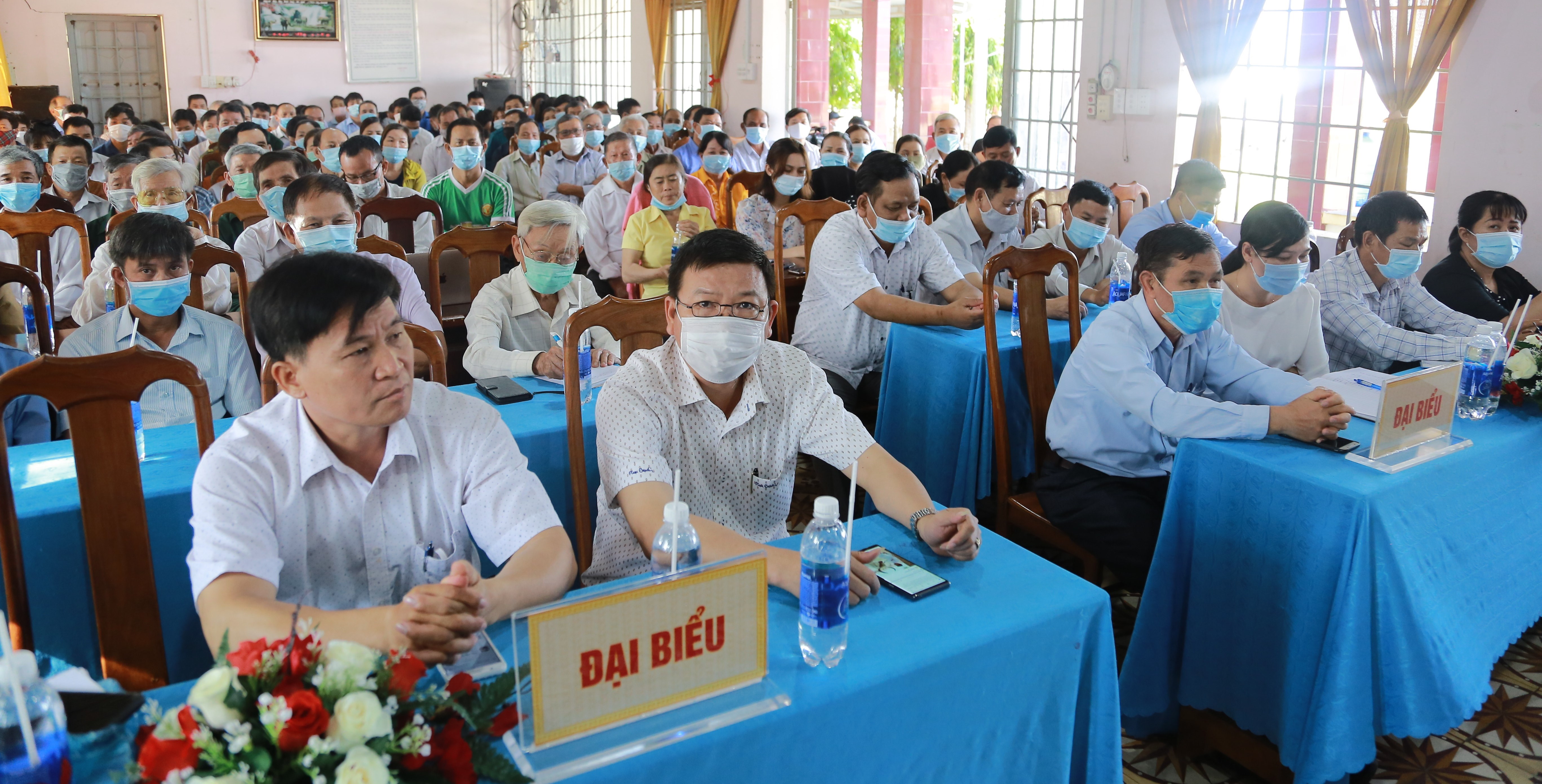 Tiếp xúc giữa cử tri với người ứng cử đại biểu HĐND tỉnh khóa X, nhiệm kỳ 2021 – 2026