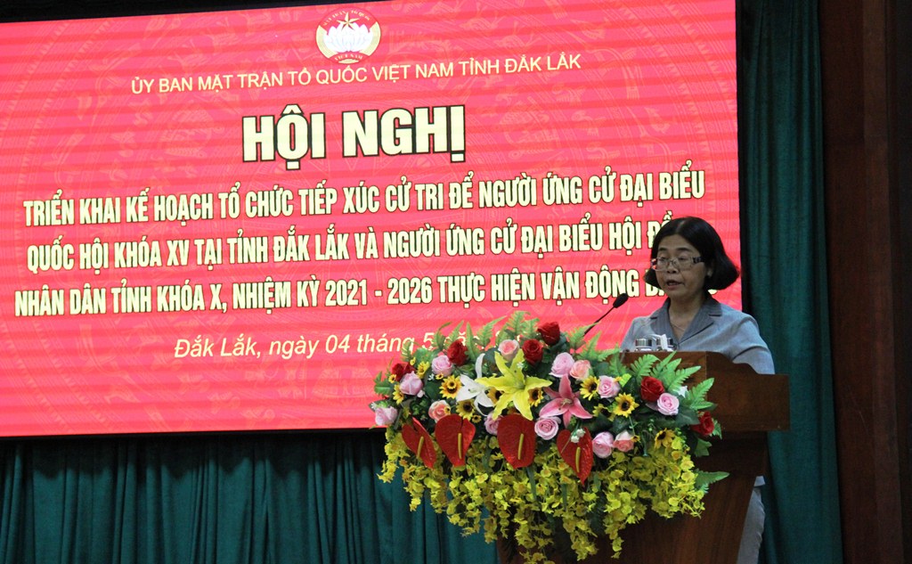 Thay đổi hình thức tổ chức trực tuyến các hội nghị tiếp xúc cử tri để vận động bầu cử đại biểu Quốc hội trong tình hình dịch bệnh Covid-19