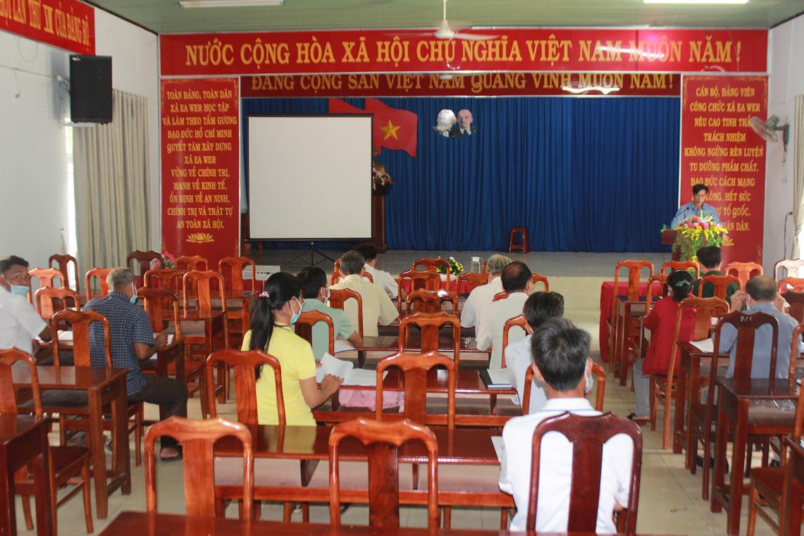 Buôn Đôn: Tập huấn hướng dẫn nghiệp vụ công tác bầu cử Đại biểu quốc hội khóa XV và Đại biểu HĐND các cấp, nhiệm kỳ (2021 - 2026)