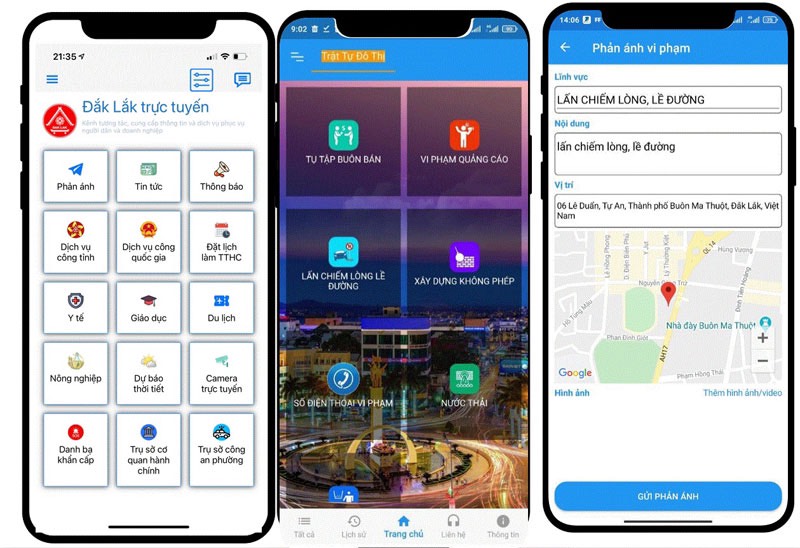Đắk Lắk sẽ triển khai thí điểm dịch vụ phản ánh hiện trường tại 05 địa phương
