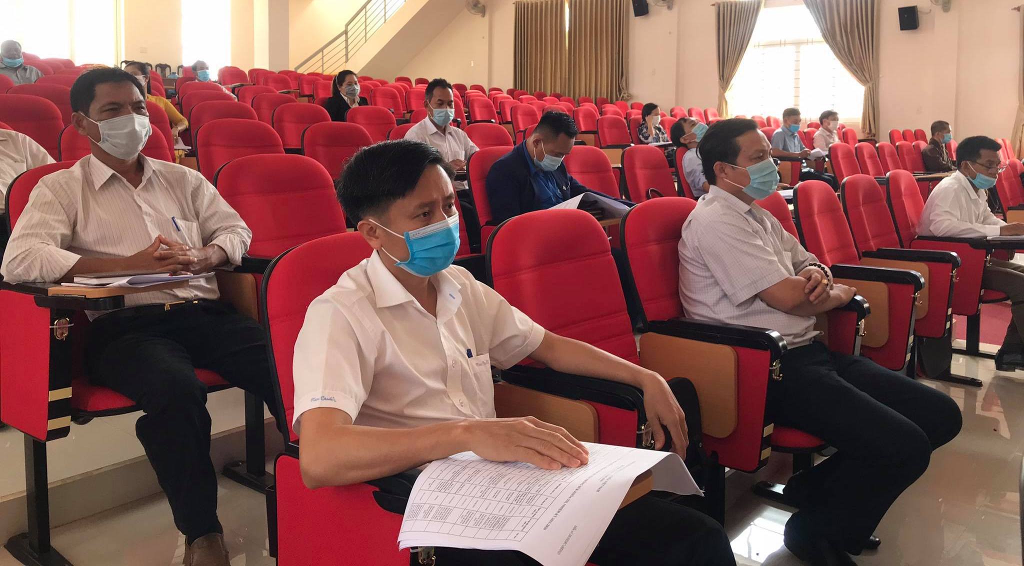 Hội nghị công bố kết quả bầu cử huyện Krông Búk