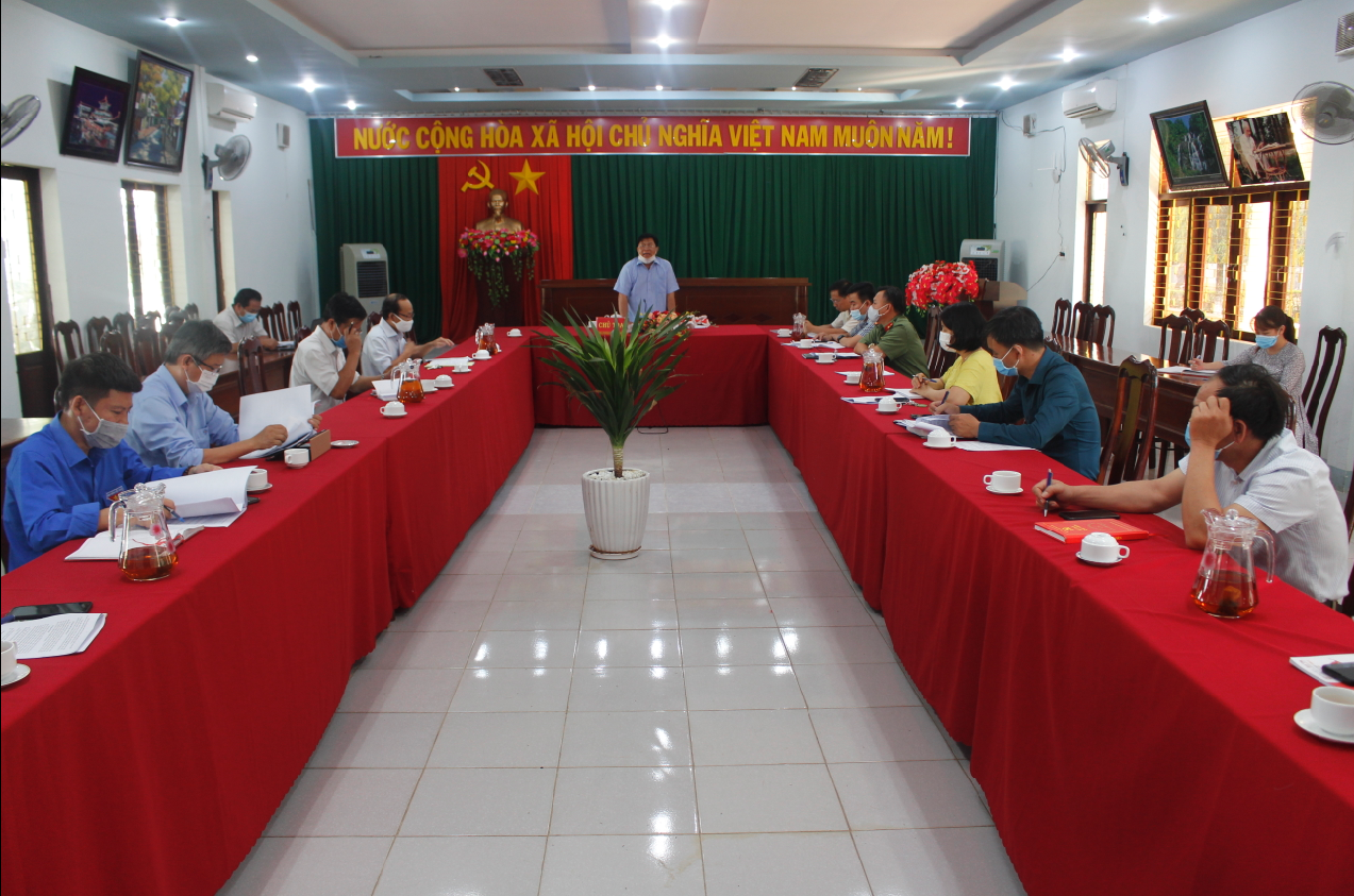 Họp Ban chỉ đạo kỳ thi tốt nghiệp THPT năm 2021 huyện Buôn Đôn