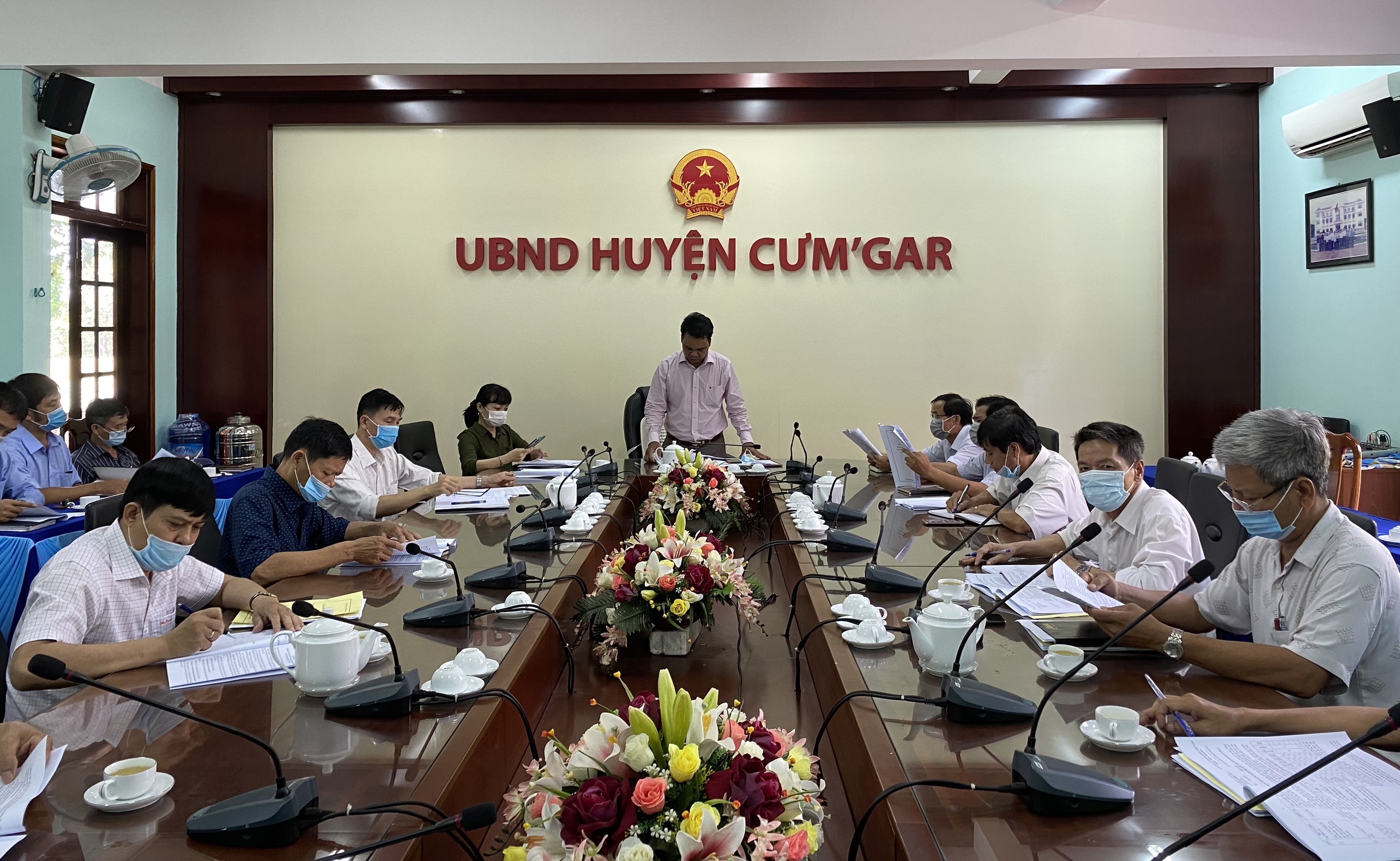 Họp Ban chỉ đạo kỳ thi tốt nghiệp THPT năm 2021 huyện Cư M’gar