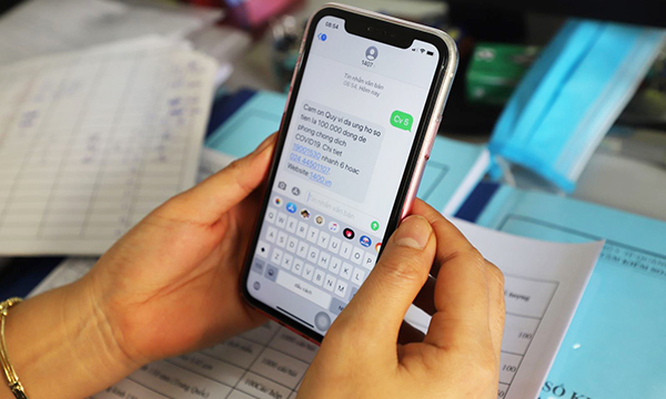 Điều chỉnh tin nhắn truyền thông ủng hộ phòng chống dịch Covid-19