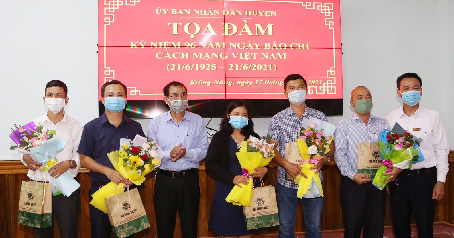 Huyện Krông Năng gặp mặt các cơ quan thông tấn, báo chí