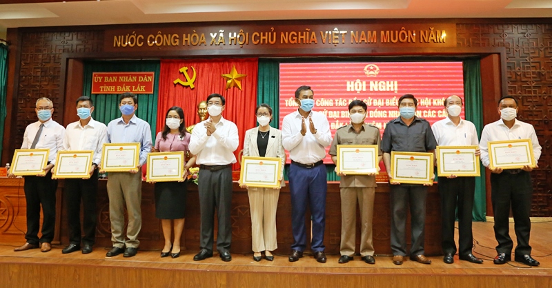 Concluding the election of deputies in Dak Lak Province to the 15th National Assembly and People's Councils at all levels for the 2021-2026 term