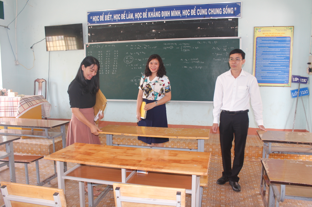 Huyện Buôn Đôn chuẩn bị chu đáo cho Kỳ thi tốt nghiệp THPT năm 2021