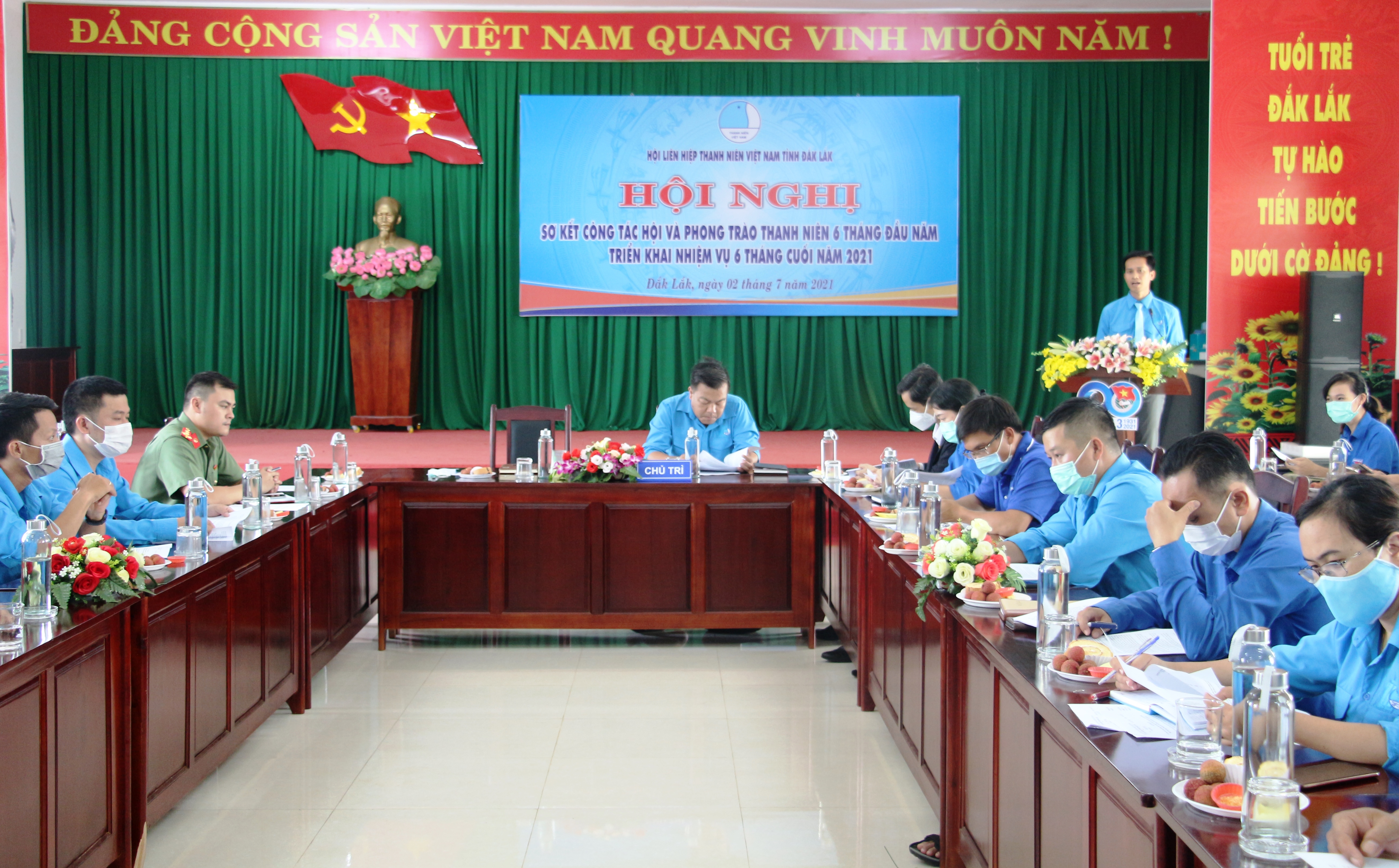 Sơ kết công tác Hội và phong trào thanh niên 6 tháng đầu năm 2021