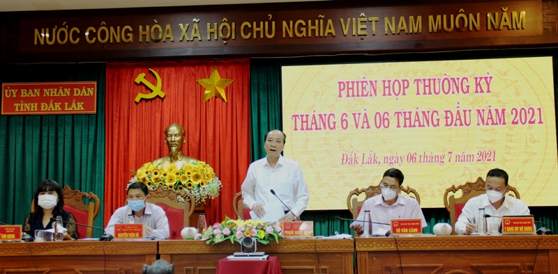 Kiên trì thực hiện “mục tiêu kép”, phấn đấu hoàn thành chỉ tiêu 6 tháng cuối năm 2021