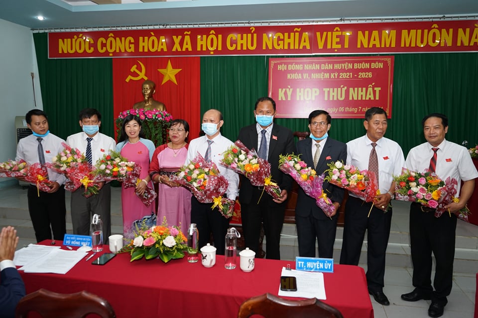 Kỳ họp HĐND huyện Buôn Đôn lần thứ nhất khóa VI, nhiệm kỳ 2021 – 2026