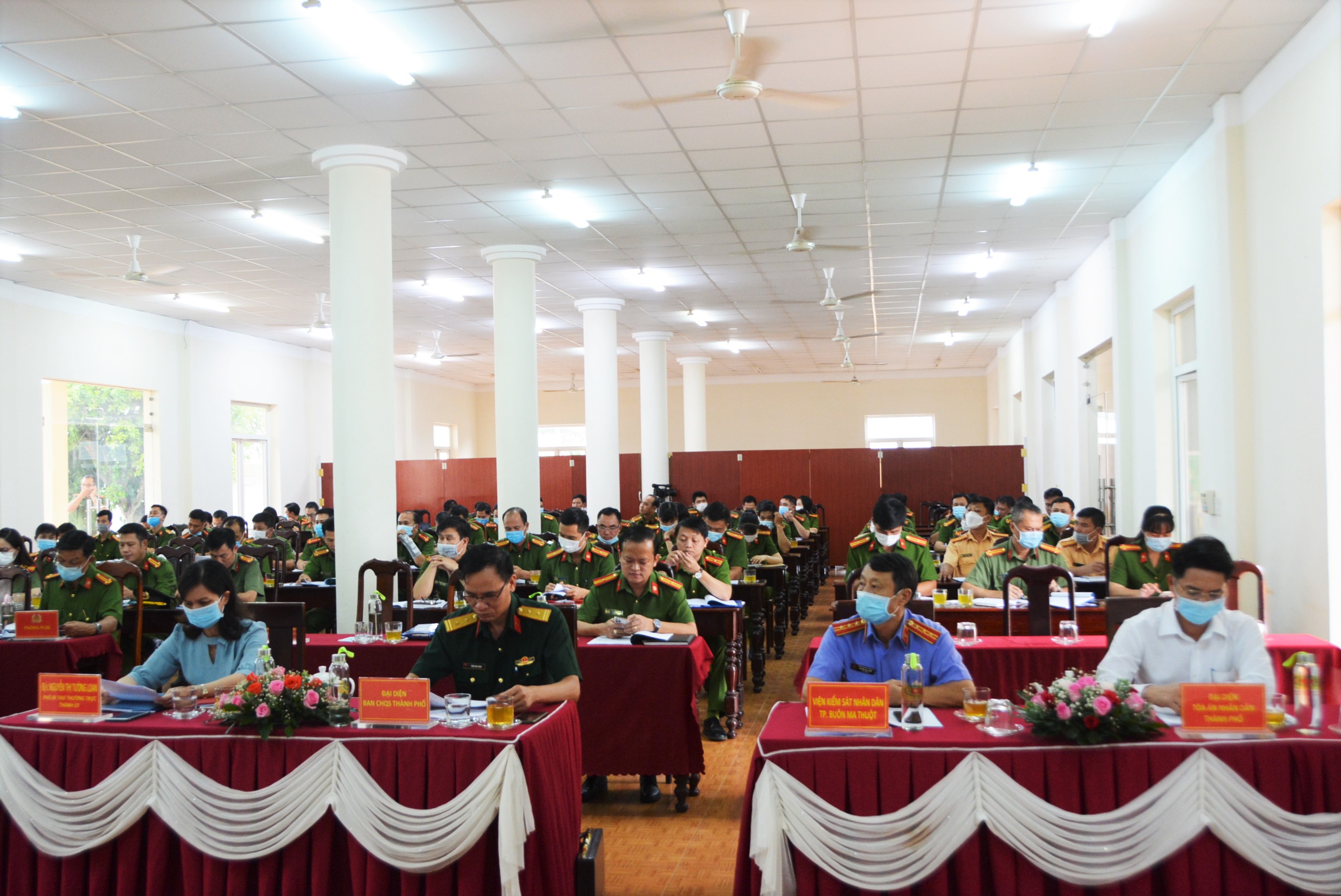 Công an TP. Buôn Ma Thuột triển khai công tác 6 tháng cuối năm 2021