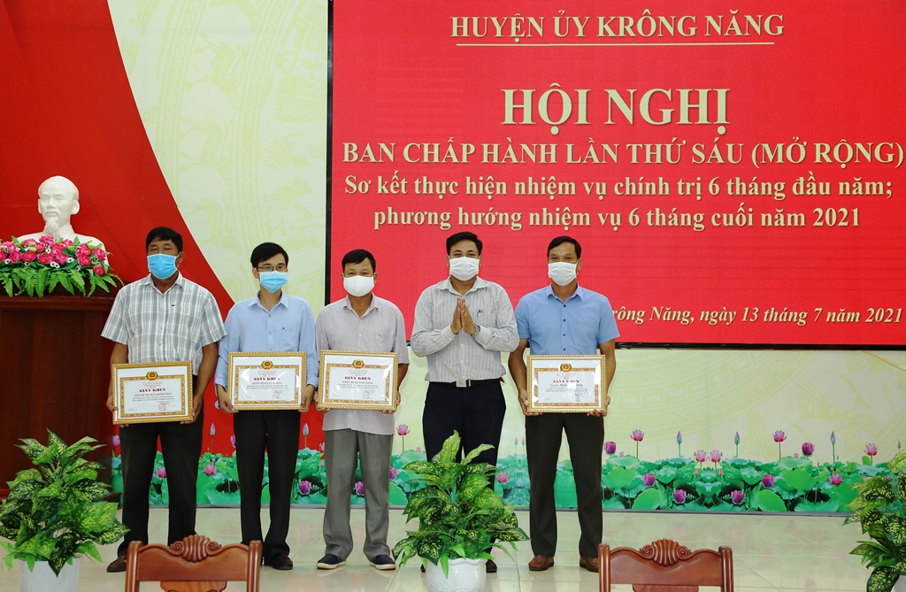 Hội nghị Ban Chấp hành Đảng bộ huyện Krông Năng lần thứ VI (mở rộng)