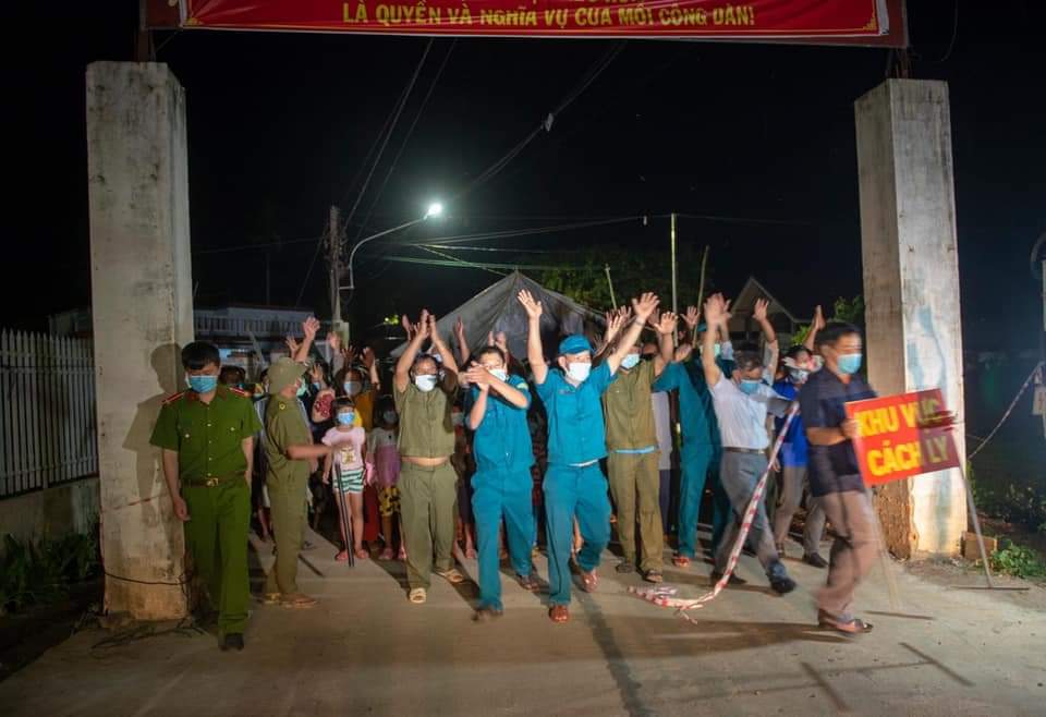 Huyện Lắk gỡ phong tỏa hai khu dân cư tại xã Đắk Liêng