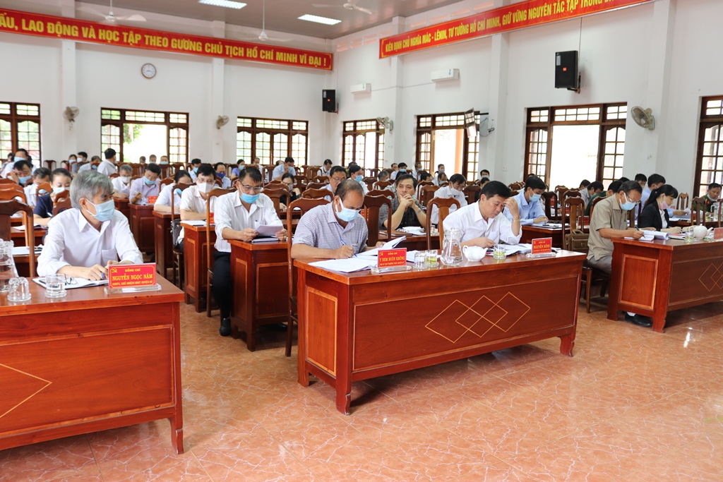 Hội nghị Ban Chấp hành Đảng bộ Huyện Krông Ana lần thứ 6