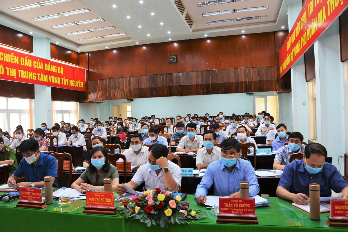 Hội nghị Ban Chấp hành Đảng bộ TP. Buôn Ma Thuột lần thứ 9