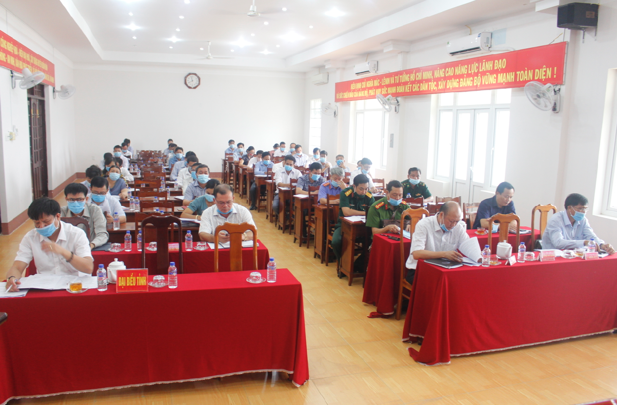 Hội nghị Ban Chấp hành Đảng bộ huyện Buôn Đôn (mở rộng) lần thứ 5