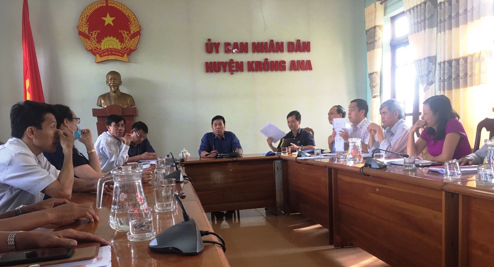 Thường trực HĐND huyện họp thống nhất nội dung, chương trình kỳ họp thứ Hai