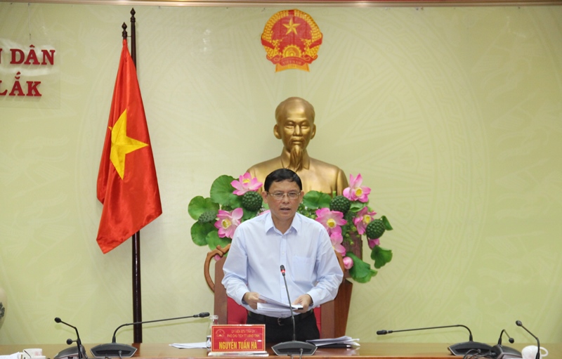 The Provincial Steering Board on Urging and Preventing Loss of State Budget Revenue in the Province organizes a meeting to deploy the tasks for the last six months of 2021