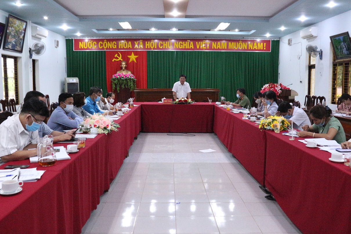 Huyện Buôn Đôn triển khai công tác phòng chống dịch bệnh Covid - 19