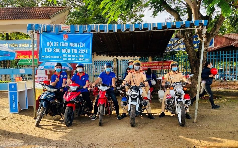 Tuổi trẻ Krông Ana tích cực “Tiếp sức mùa thi” tốt nghiệp THPT quốc gia năm 2021