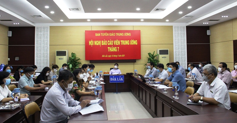 Central Rapporteur Conference in July 2021: Quickly informing the results of the 13th Central Party Committee’s third plenum