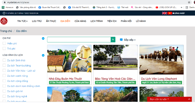 Dak Lak Province Approves Plan to Hire Information Technology Services to Deploy Smart Tourism