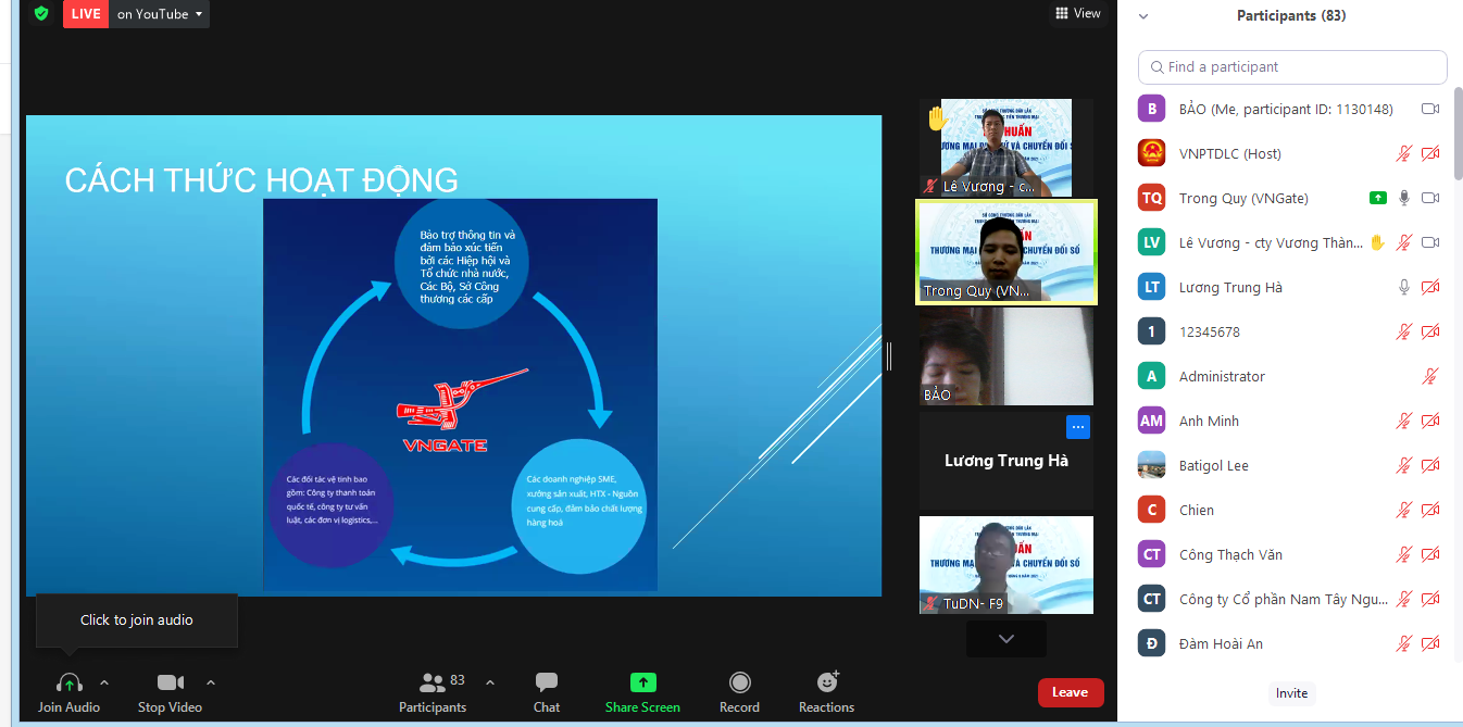 Tập huấn phát triển thương mại và chuyển đổi số cho doanh nghiệp tỉnh Đắk Lắk