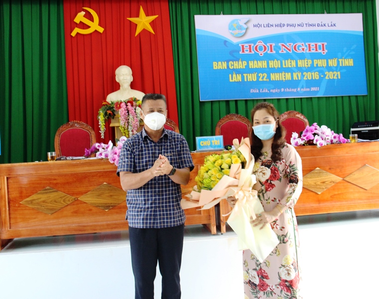 Hội nghị Ban Chấp hành Hội Liên hiệp Phụ nữ tỉnh lần thứ 22