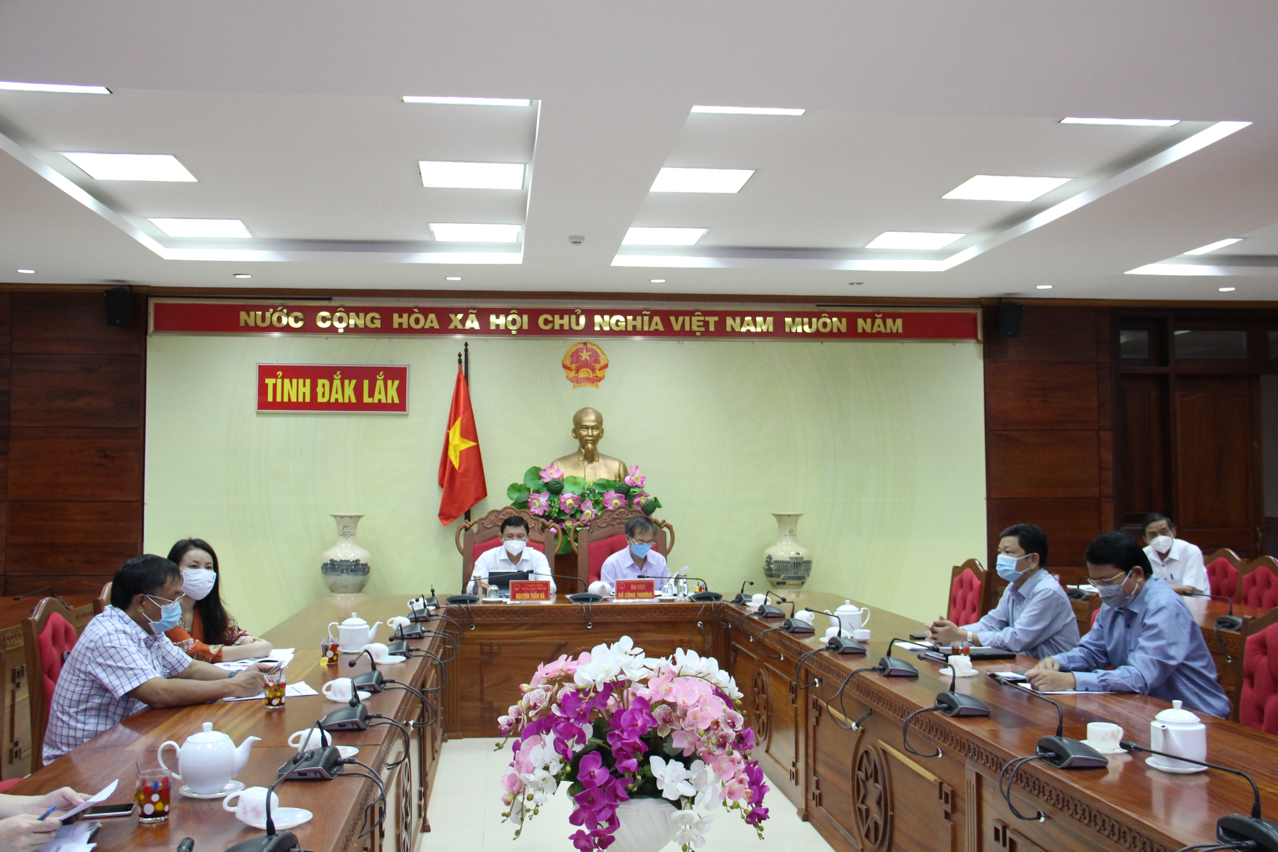 Hội nghị trực tuyến phát triển kinh tế khu vực biên giới