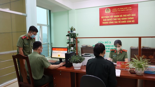 Công an tỉnh Đắk Lắk triển khai giải quyết 84 TTHC nội bộ theo cơ chế một cửa