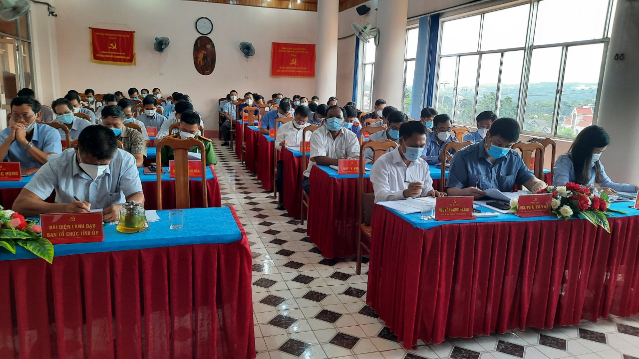 Hội nghị Ban Chấp hành Đảng bộ huyện Ea H’leo mở rộng lần thứ 6, nhiệm kỳ 2020 – 2025