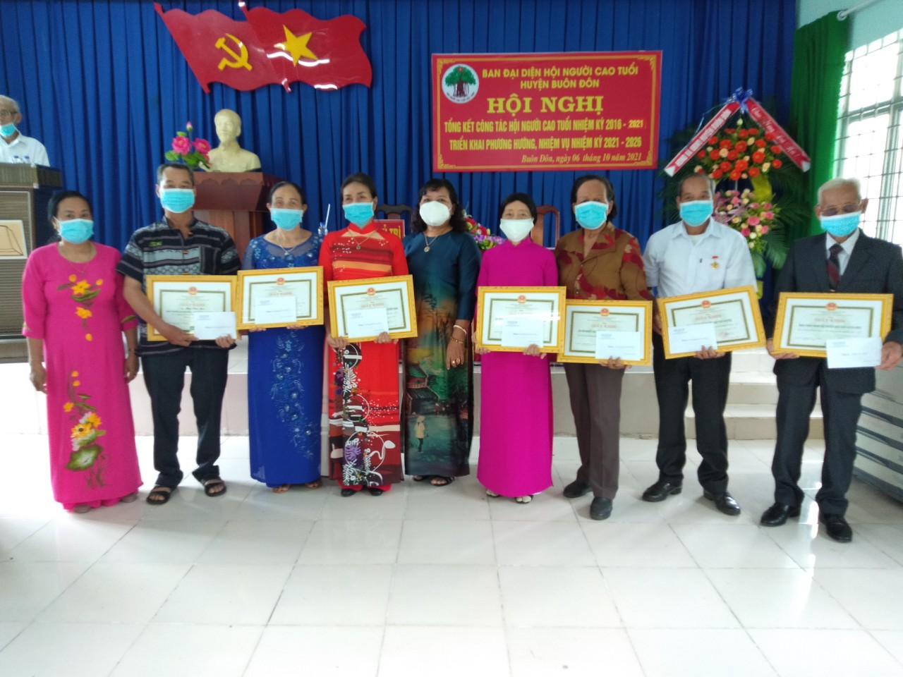 Hội Người cao tuổi huyện Buôn Đôn tổng kết nhiệm kỳ 2016 – 2021